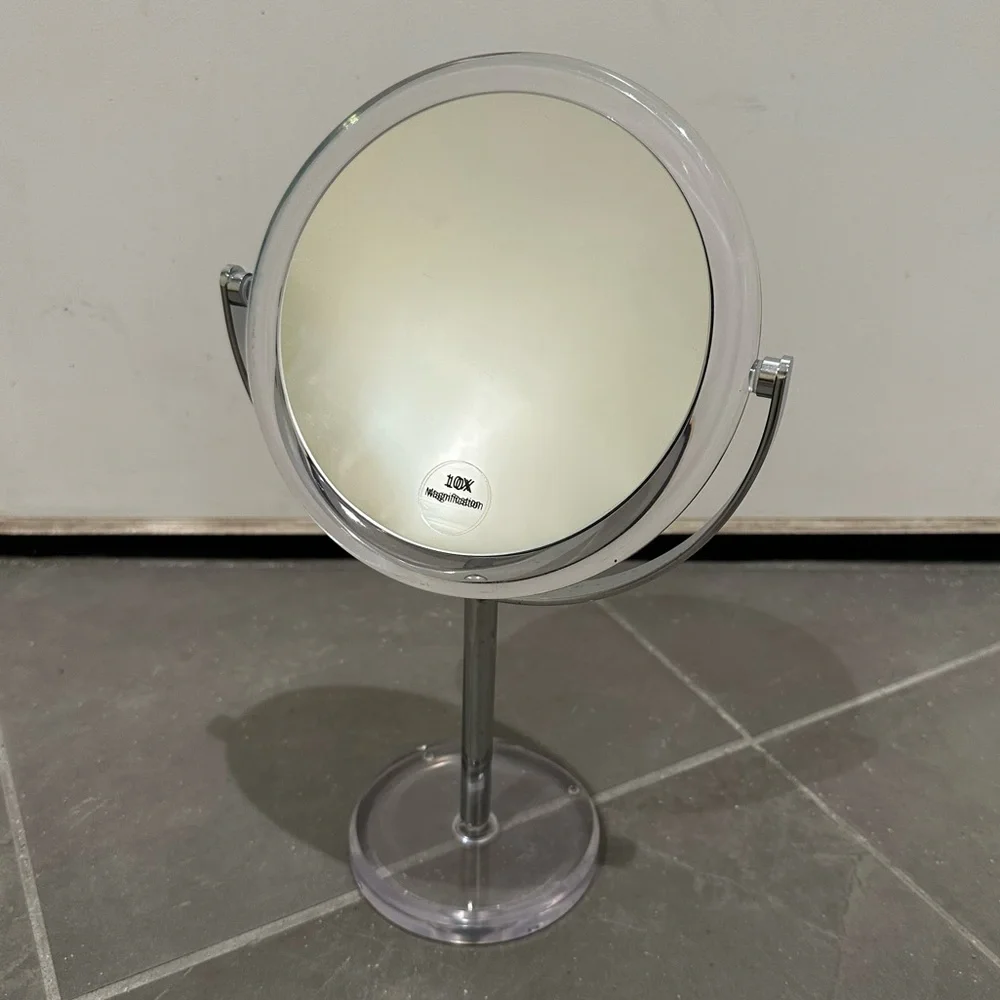 Elegant Double-sided Magnifying Vanity Mirror